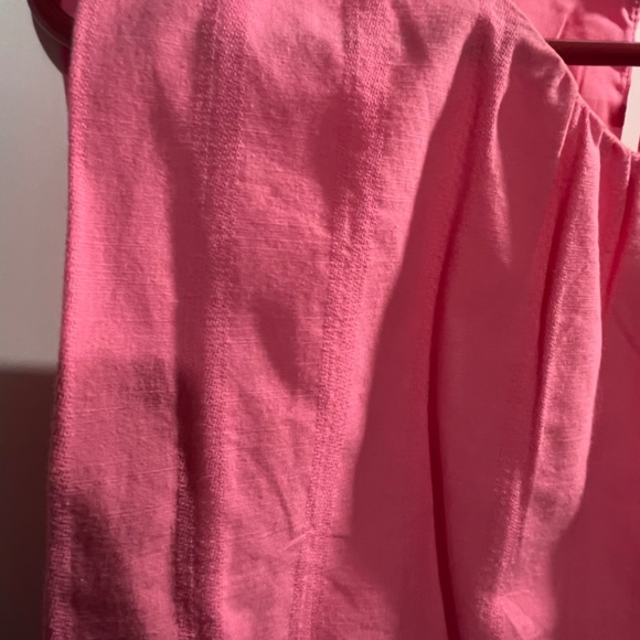 Express pink sleeveless peplum top - Picture 5 of 8